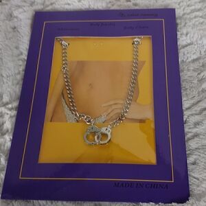 Handcuff Belly Chain Jewelry 